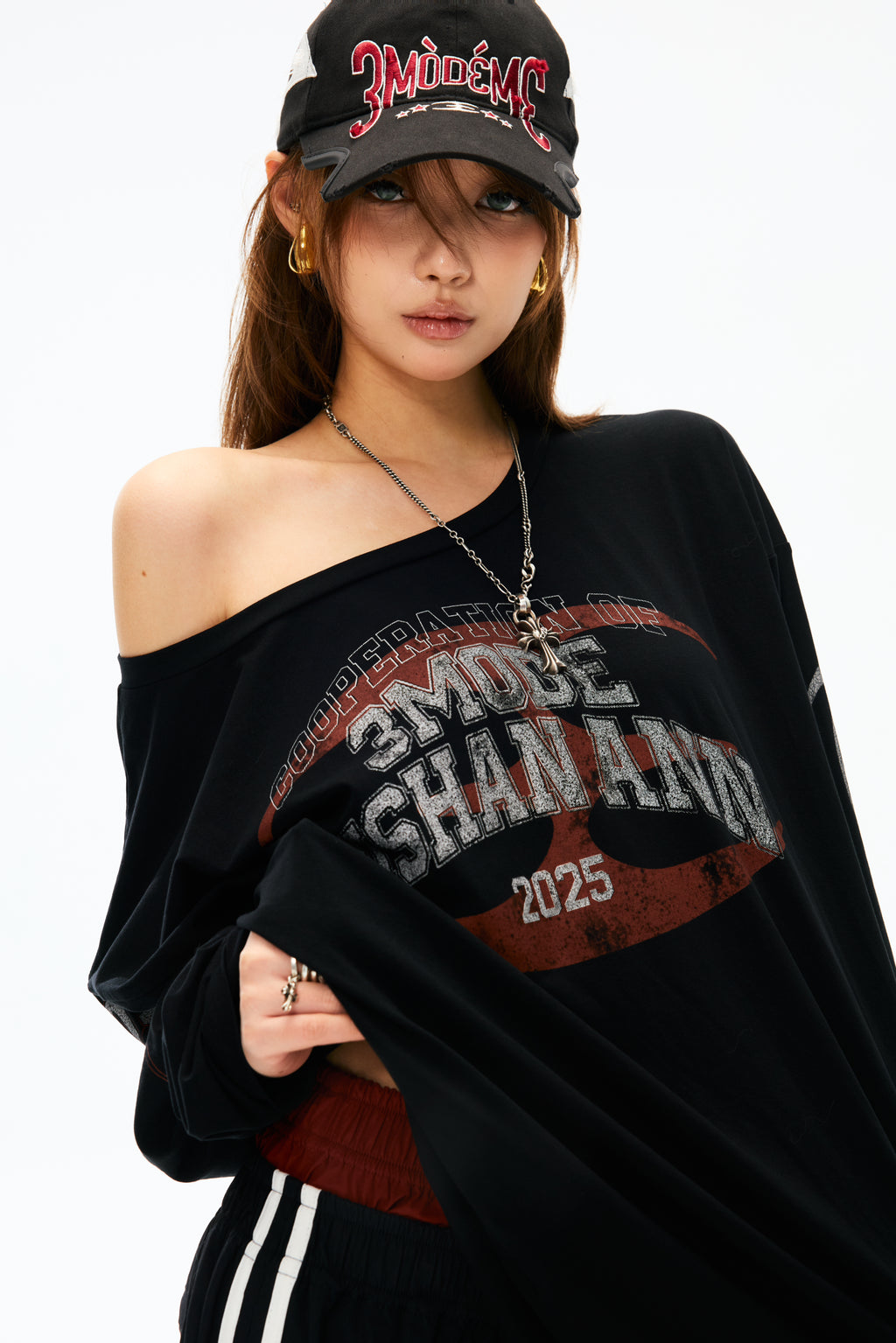 测试 Plaid Layered Long Sleeve Shirt