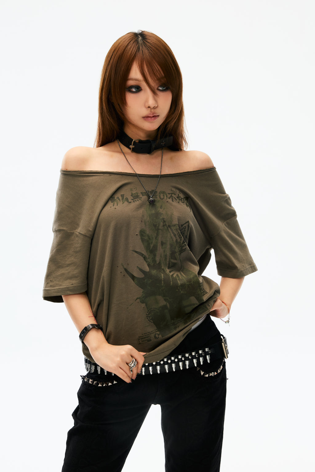 测试 Stripe Cotton Tee