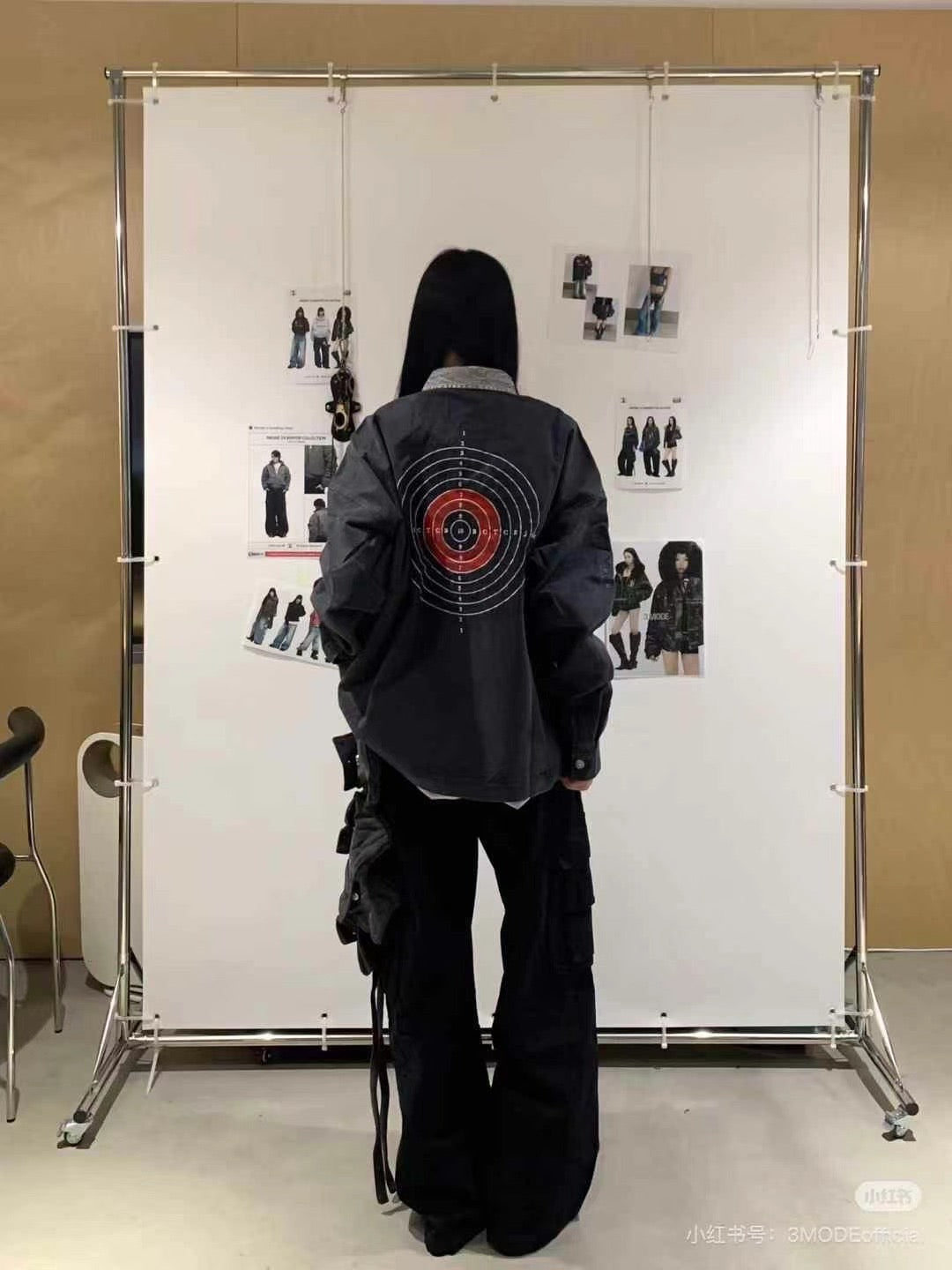 测试 3Mode 假两件拼接卫衣