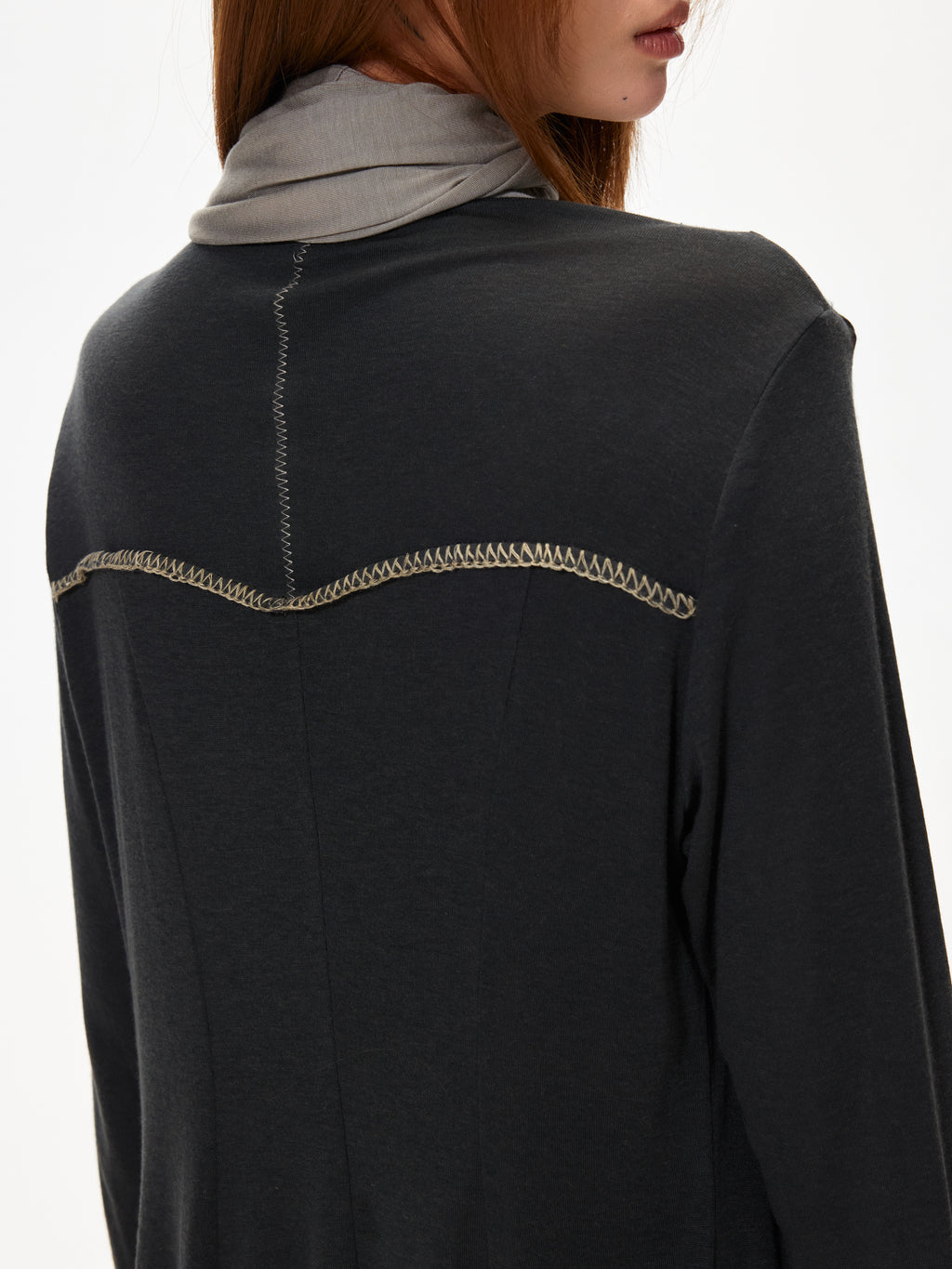 3mode 26ss Qishanminglizi Collaboration Edition - Spliced Cardigan