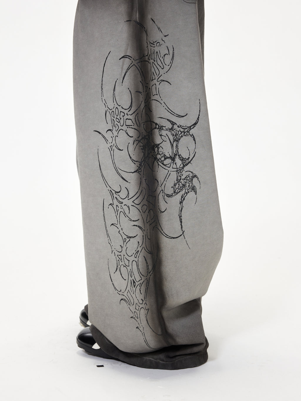 3mode 26ss Qishanminglizi Collaboration Edition - Gradient Wash Flare Sweatpants