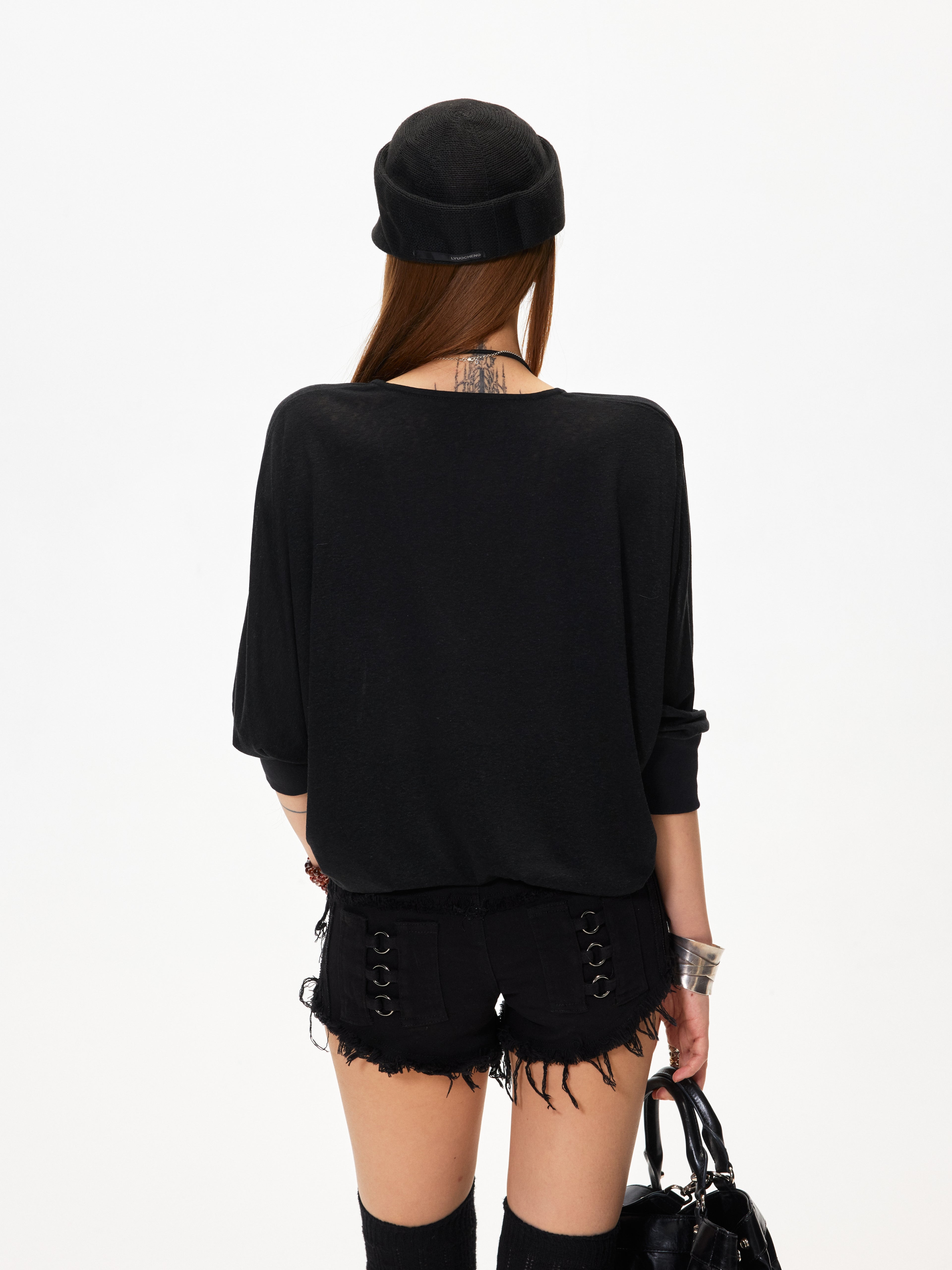 3mode 26ss Qishanminglizi Collaboration Edition - long-sleeve T-shirt