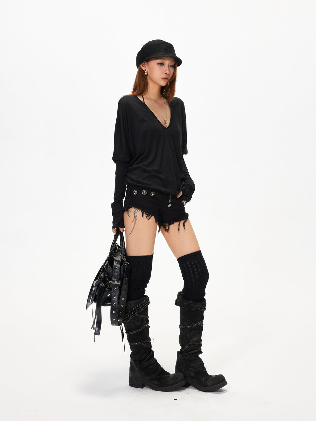 3mode 26ss Qishanminglizi Collaboration Edition - long-sleeve T-shirt