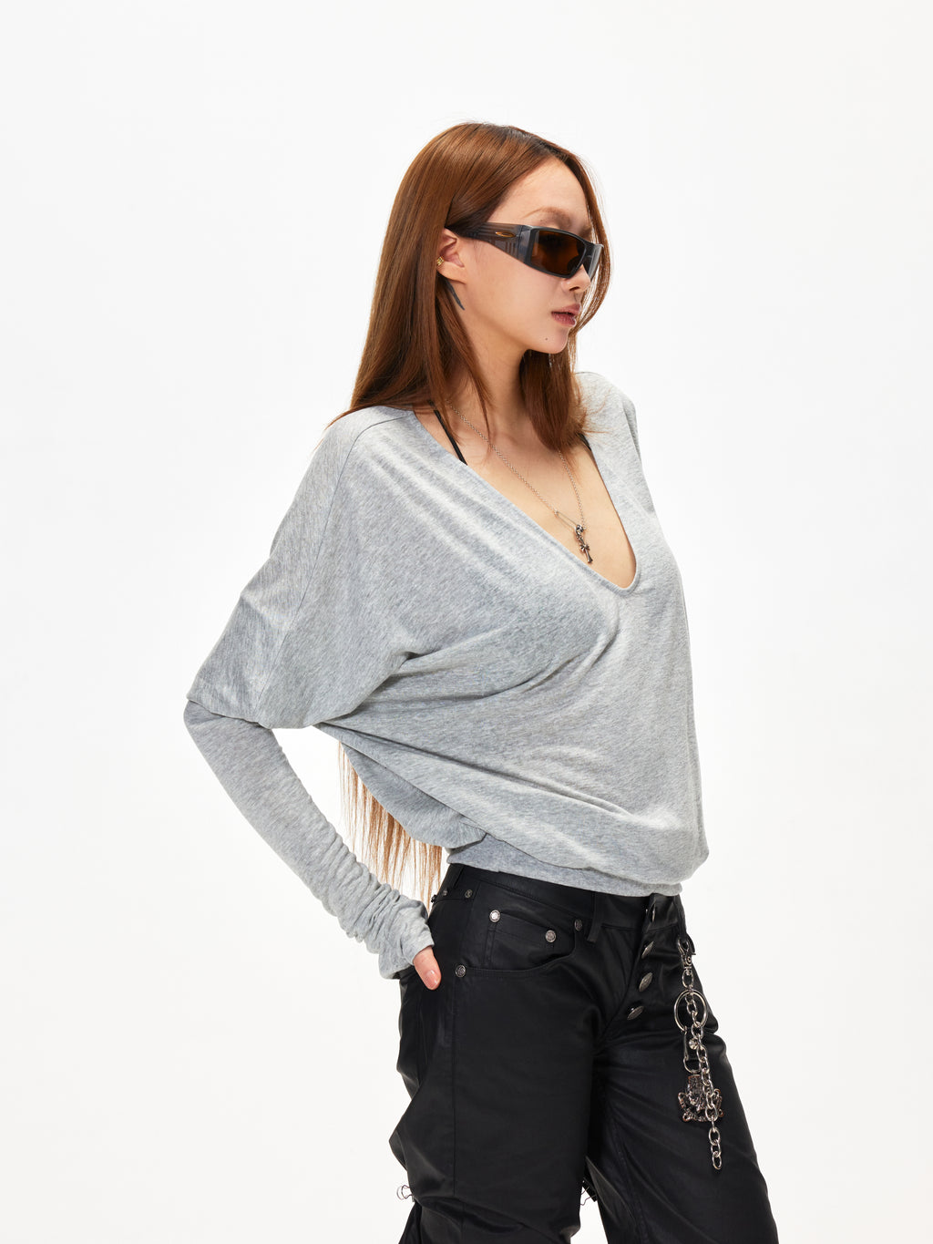 3mode 26ss Qishanminglizi Collaboration Edition - long-sleeve T-shirt